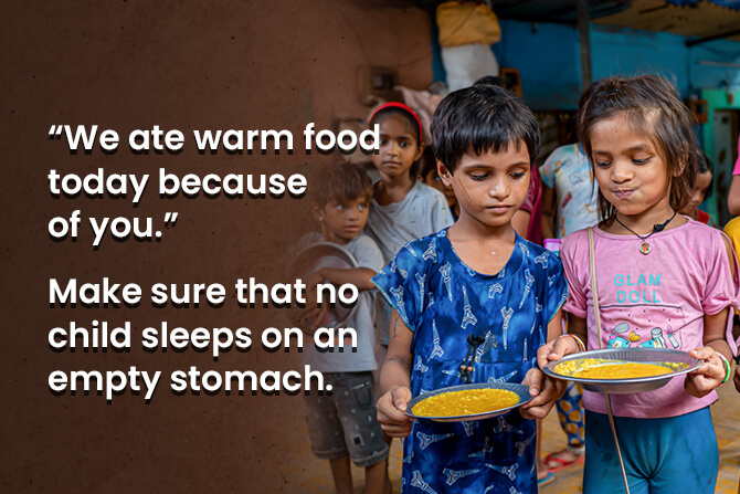 This Diwali, Let's Share Happiness Through Nutritious Meals!