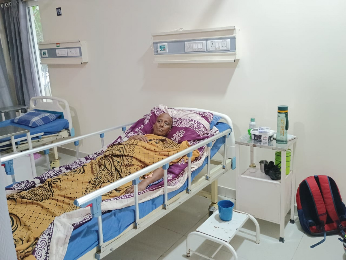 Pallative care setup at home for mom(teaher) as per last death wish