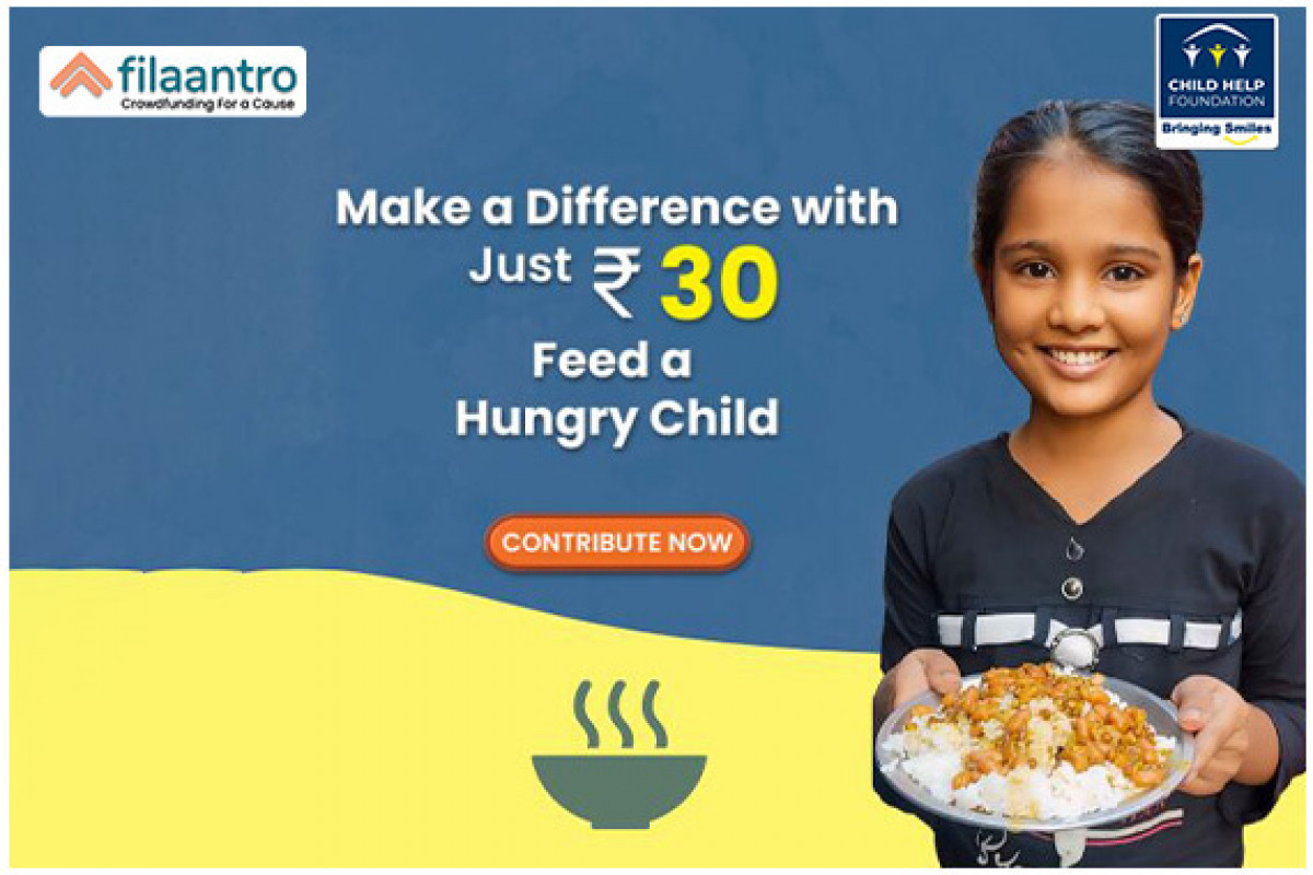 For Rs.30, You Can Provide Him with Nutritious Meal