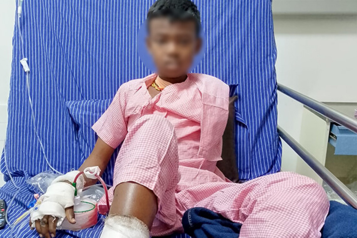 Limbs Severed Due To Accident, Please Help Prem