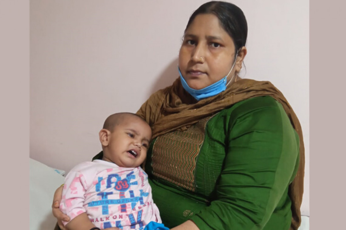 Please support, Inayat, a 1-year-old baby girl who needs urgent open-heart surgery