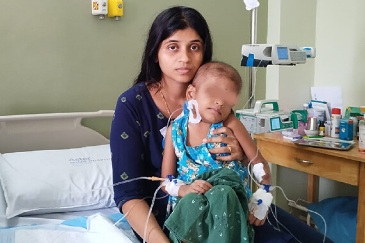 Taken down by cancer, Only a Bone Marrow Transplant can save Eeshani