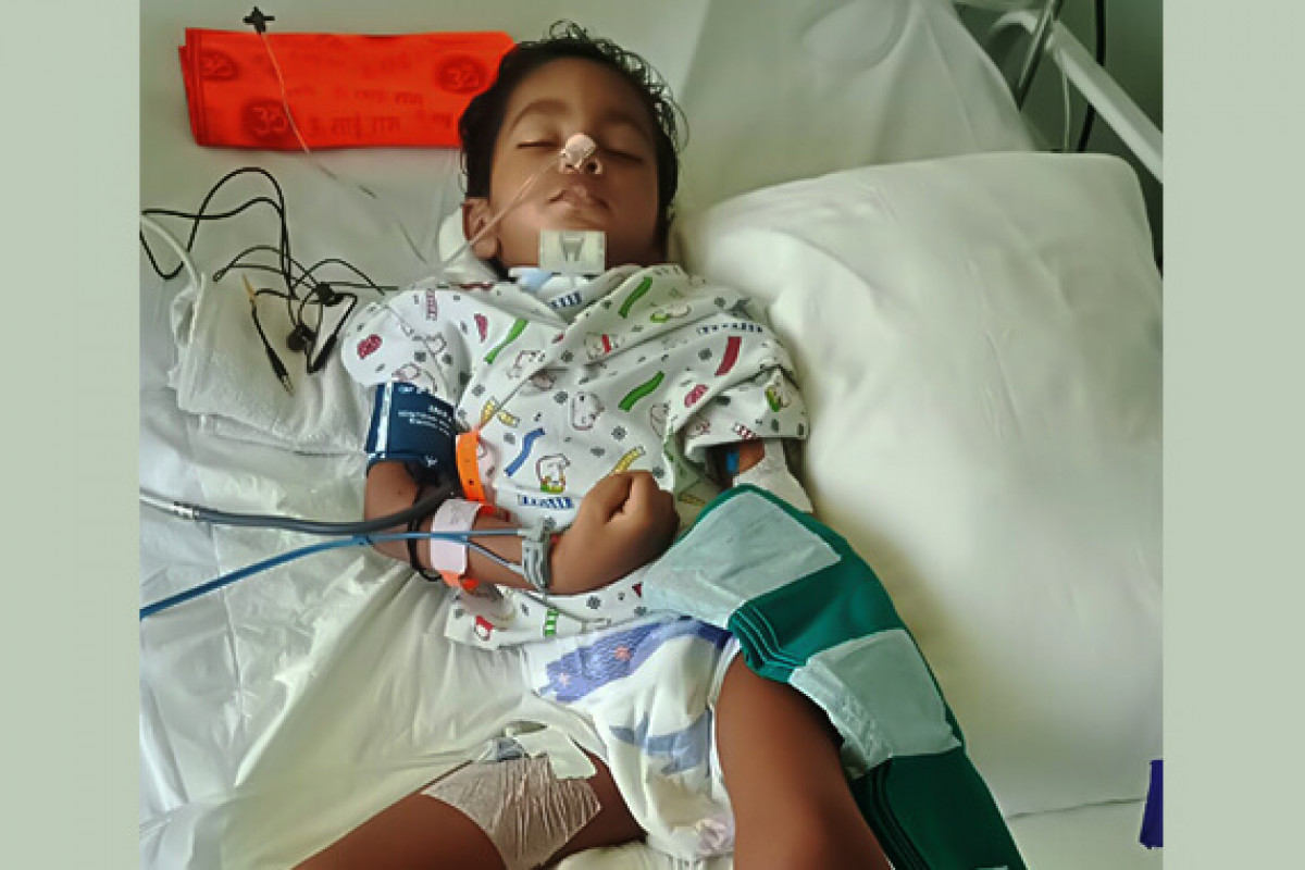 4-Year-Old Krishna is Struggling to Survive in ICU. Please Help Him!