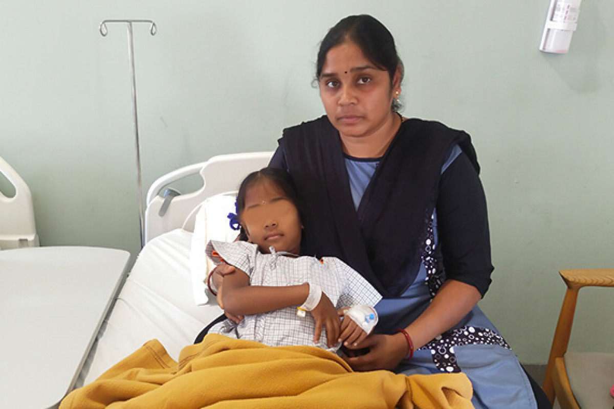 Life Dependent on Blood Transfusions, Please save Dheeksha from misfortune