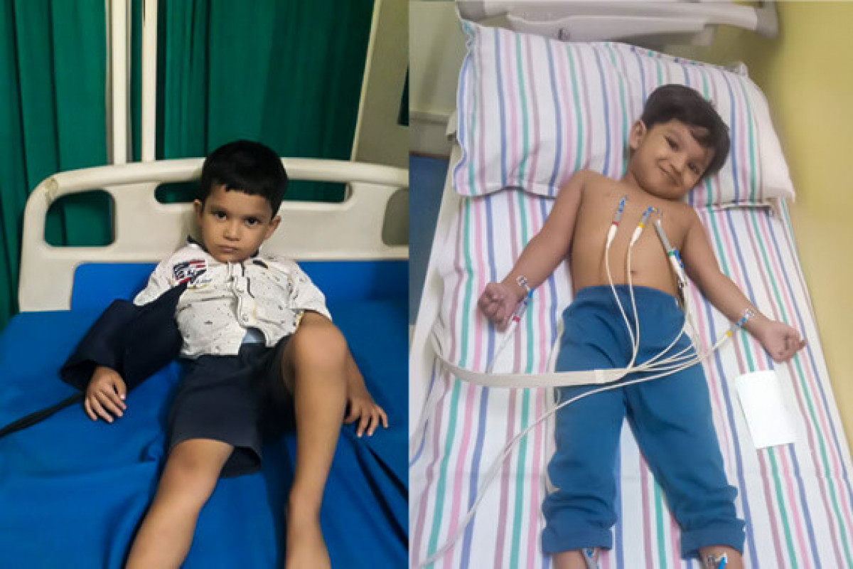 Save 4-year-old Ayaan’s life who suffers from Complex Heart Defect!