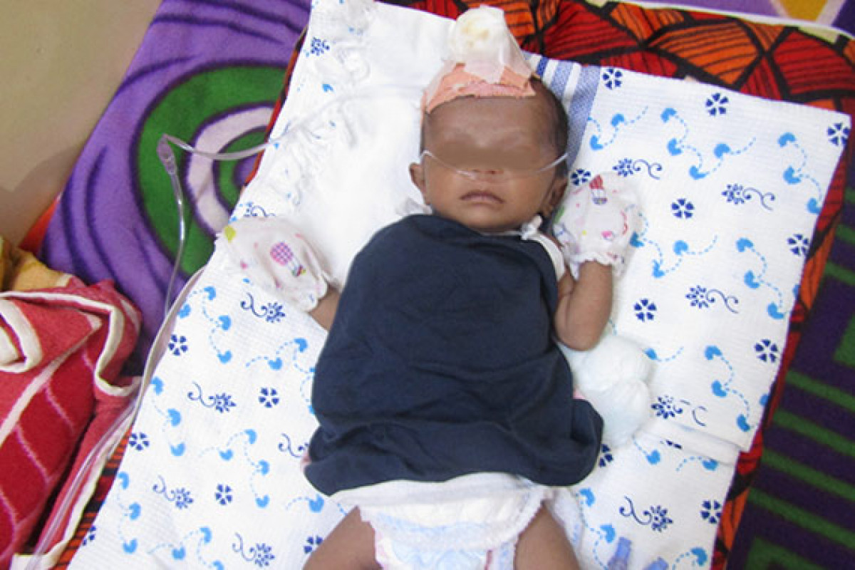 Crying Out in Pain, Please Save Baby of Sandhya Rani