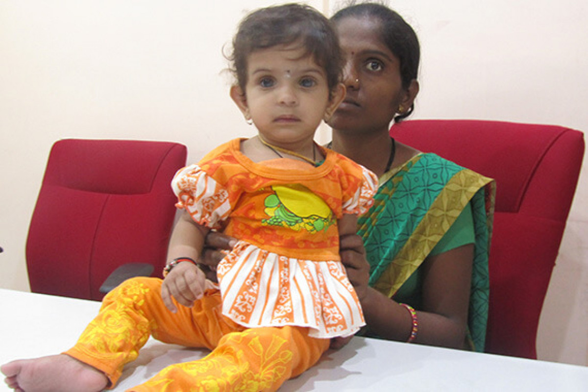Help 10-Month-Old Bhagyashree in her Battle Against a Heart Defect