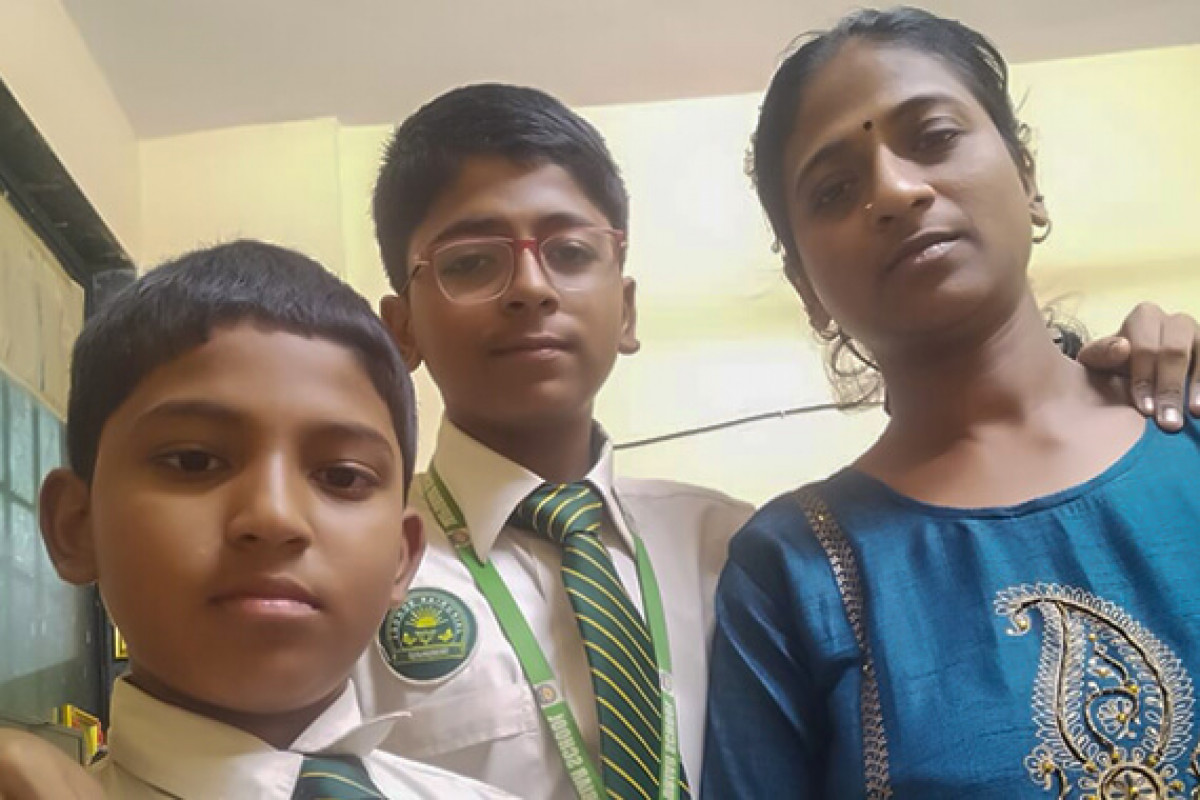 A Mother is Asking for Your Support to Send Her Sons to School