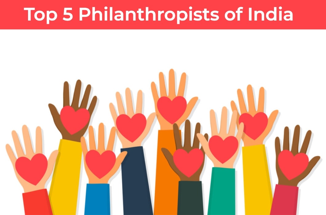 Top 5 Philanthropists of India