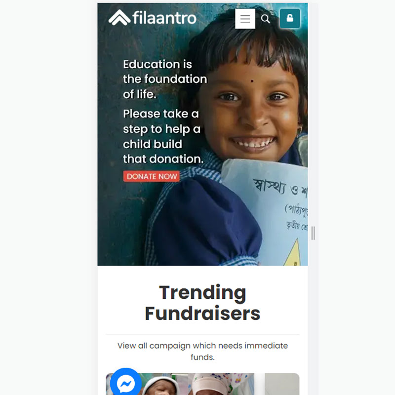 Filaantro online Crowdfunding Platform