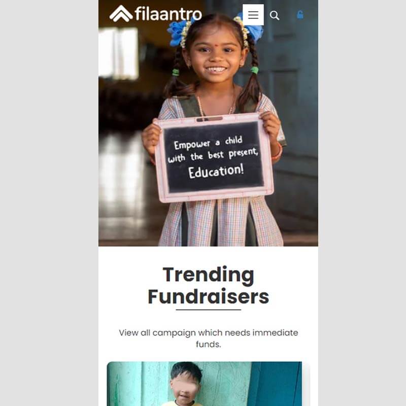 Filaantro Crowdfunding Platform