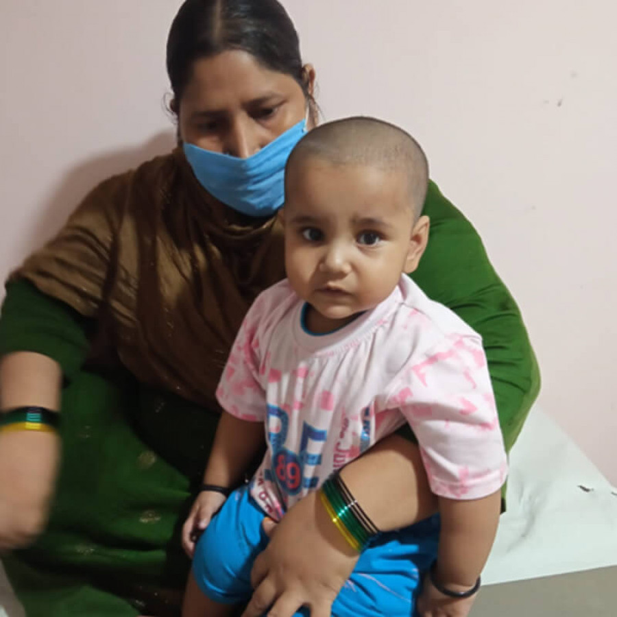 Please support, Inayat, a 1-year-old baby girl who needs urgent